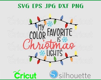 Download My Favorite Color Is Christmas Lights Free Svg Christmas Icons And Vector Packs For Sketch Adobe Illustrator Figma And Websites Yellowimages Mockups