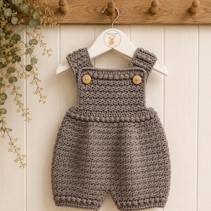 Baby Romper Crochet Pattern PDF | Newborn–24 Months | Unisex image 3
