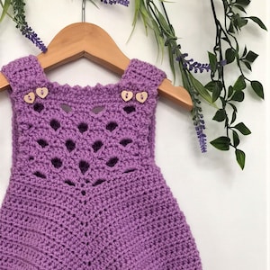 Crochet Pattern Baby Romper Newborn to 24 months image 4