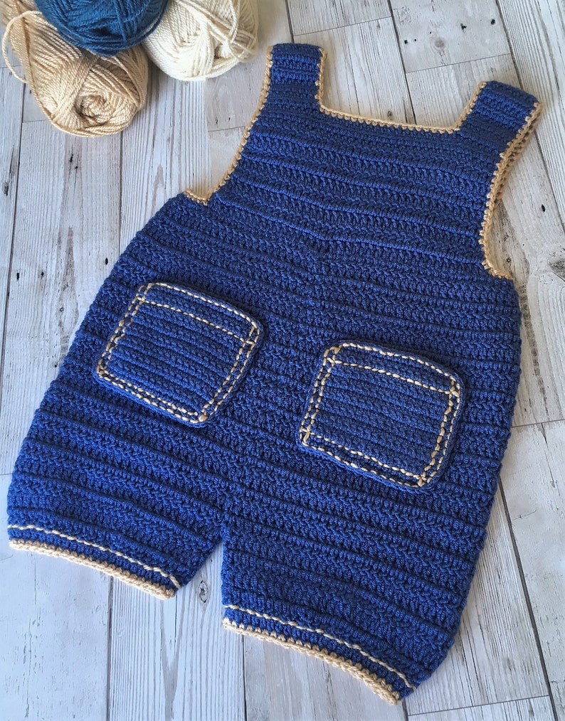 Crochet Pattern Baby Overalls Newborn to 3 Years Etsy