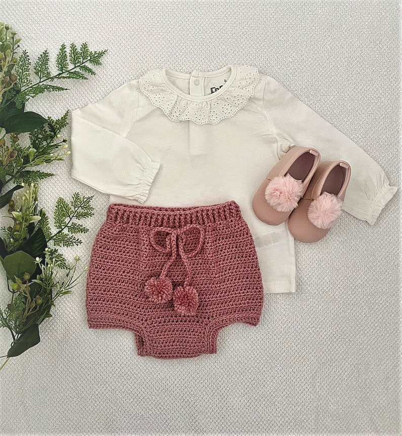 Crochet Pattern Baby Bloomers / Shorts Newborn to 24 Months Etsy