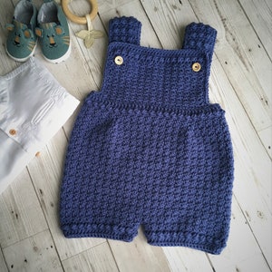 Crochet Pattern Baby Romper Newborn to 24 months image 3