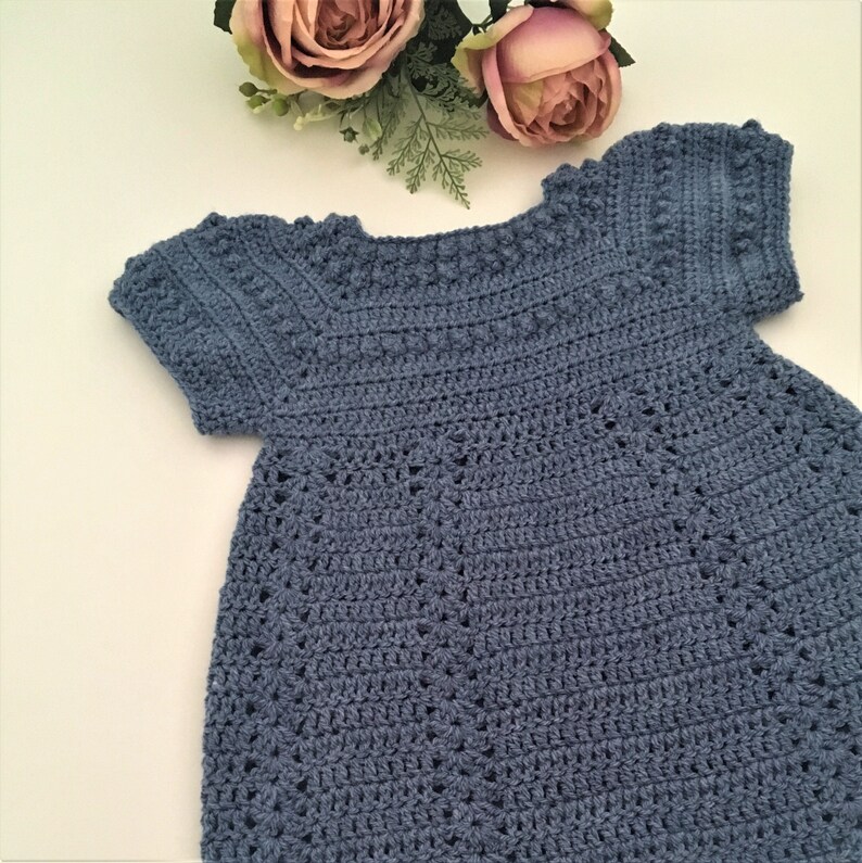 Crochet Pattern Baby Dress Newborn to 5 years Etsy