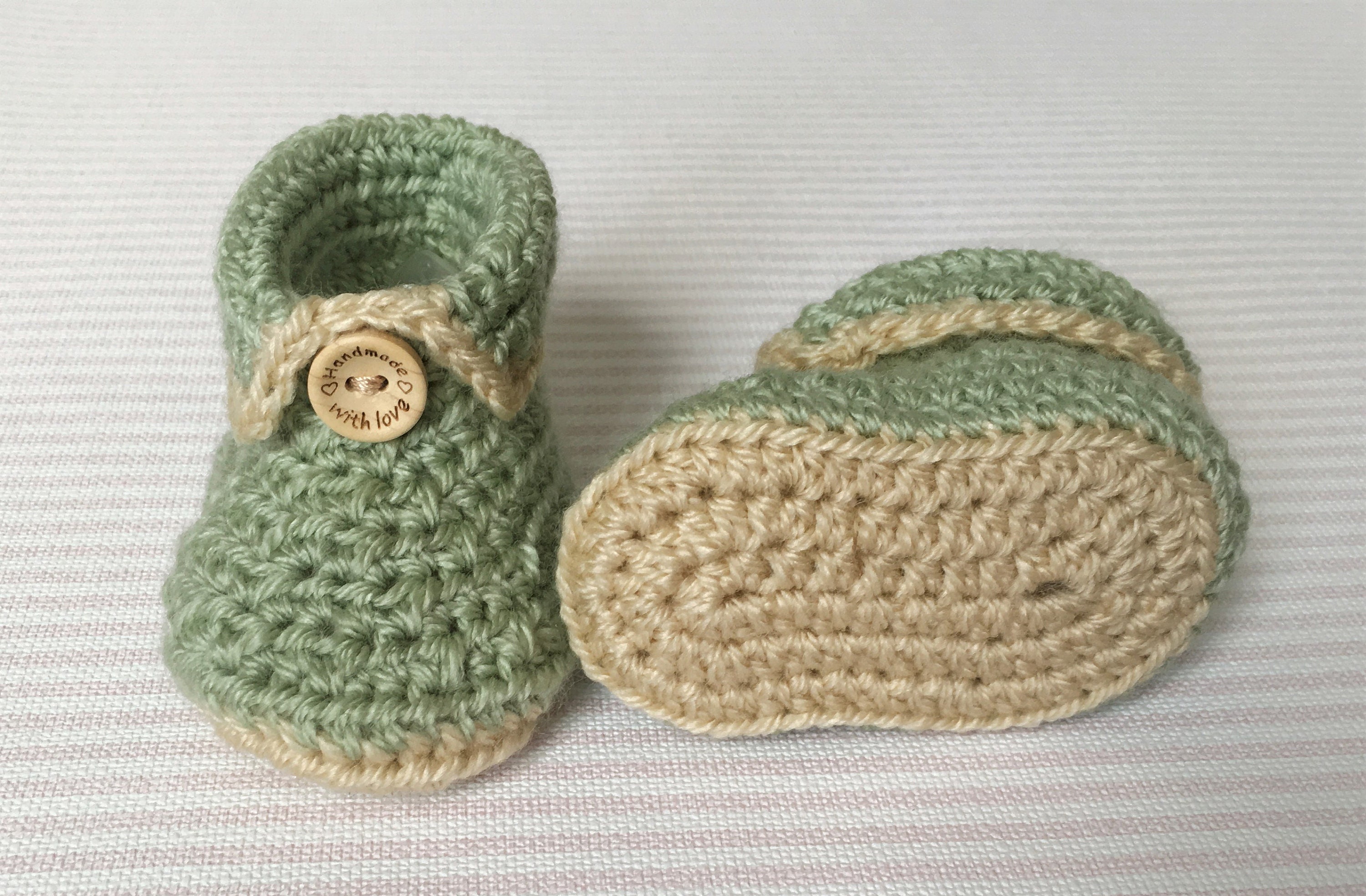 Crochet Pattern Baby Boots Newborn to 24 Months - Etsy