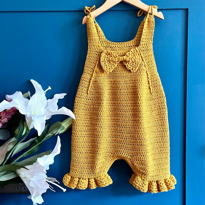 Crochet Pattern Baby Romper Newborn to 36 Months Etsy UK