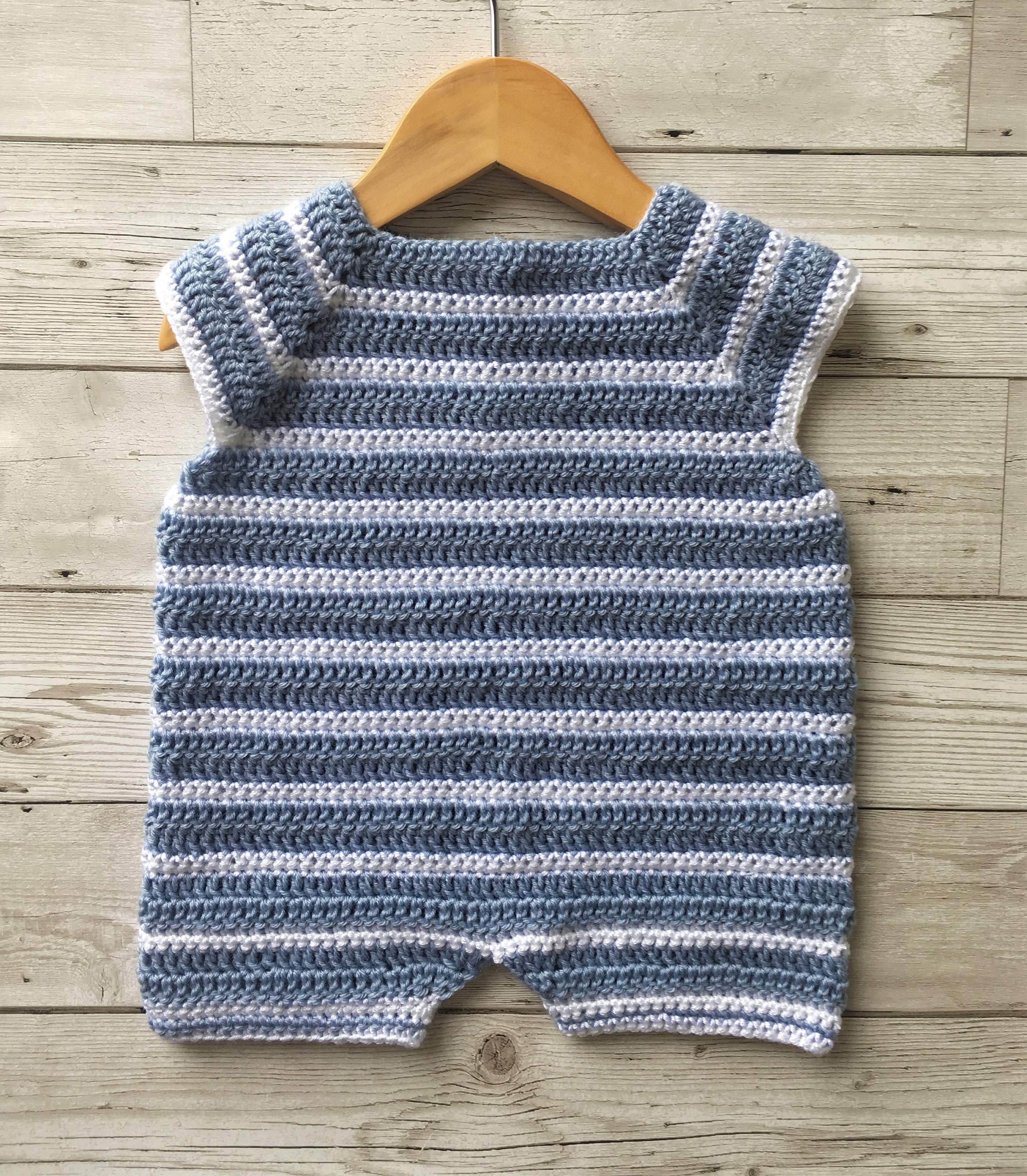 Crochet Pattern Baby Romper Newborn to 24 months Etsy