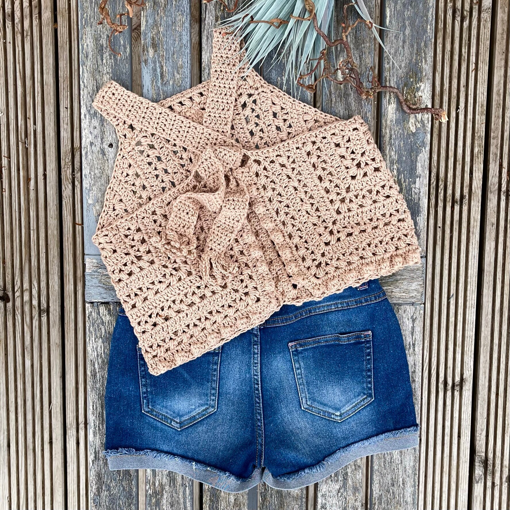 Crochet Pattern Boho Top and Shorts Set 6 Months to 10 Years Etsy UK