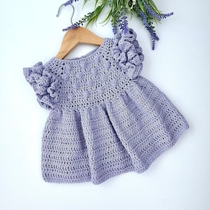 Crochet Pattern Baby and Girls Dress or Top - 0-3 months to 5-6 years