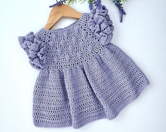 Crochet Pattern Baby and Girls Dress or Top - 0-3 months to 5-6 years