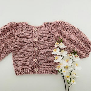 Crochet Pattern Baby / Childs Cardigan - 6 months to 8 years