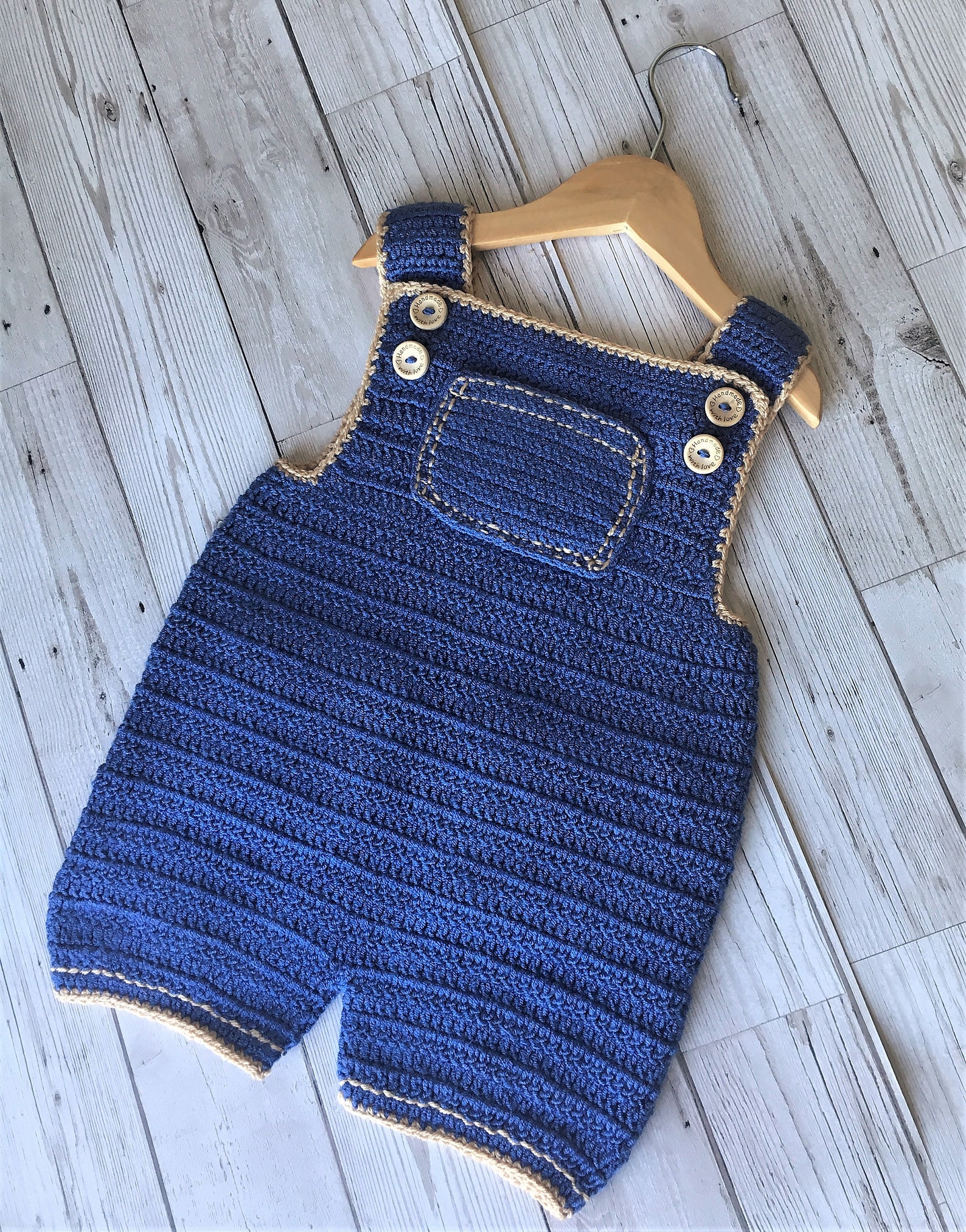 Crochet Pattern Baby Overalls Newborn to 3 Years Etsy UK
