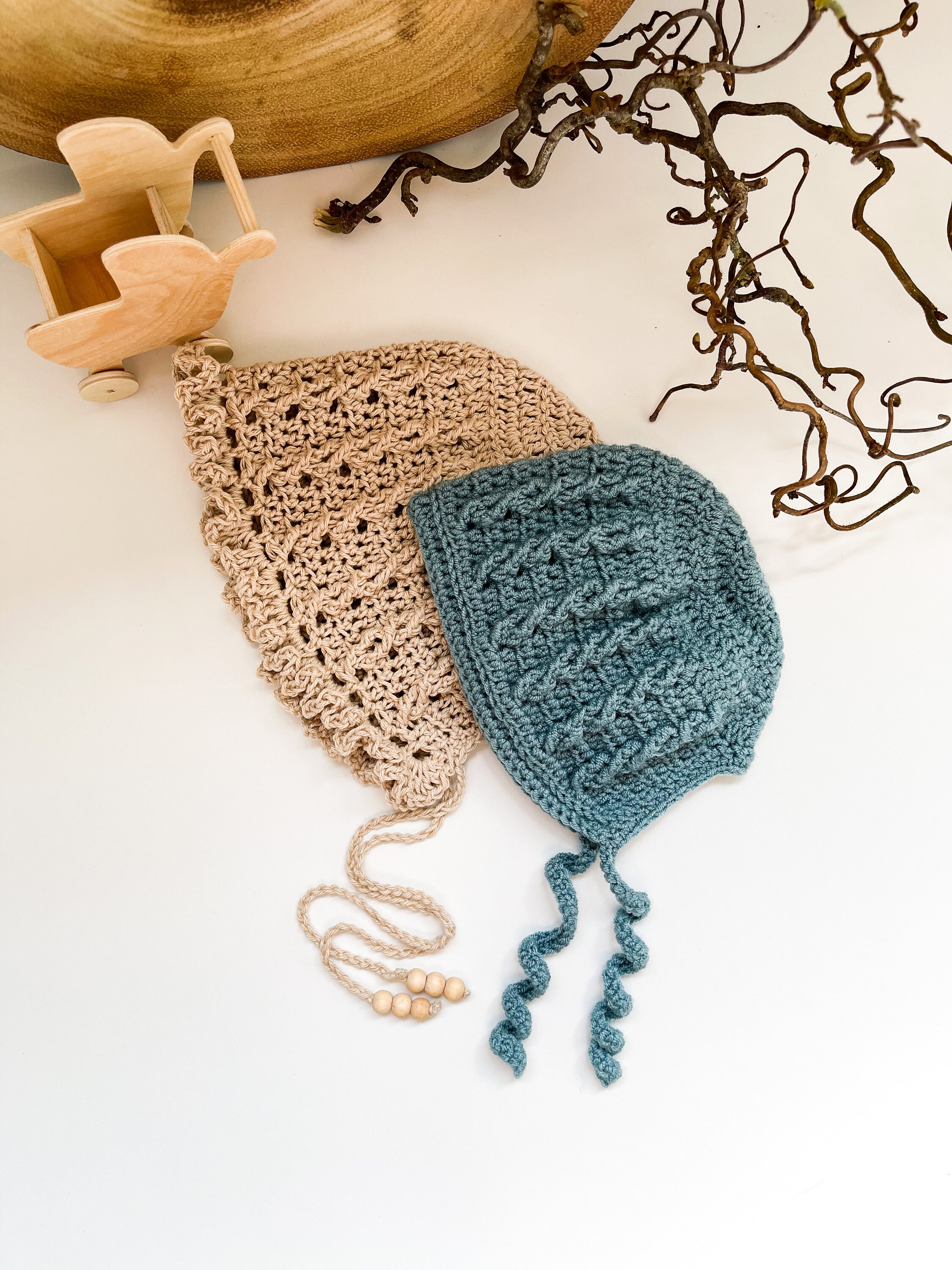 Crochet Pattern Baby Bonnet Newborn to 24 months Etsy Crochet bonnet baby pattern ribbed months