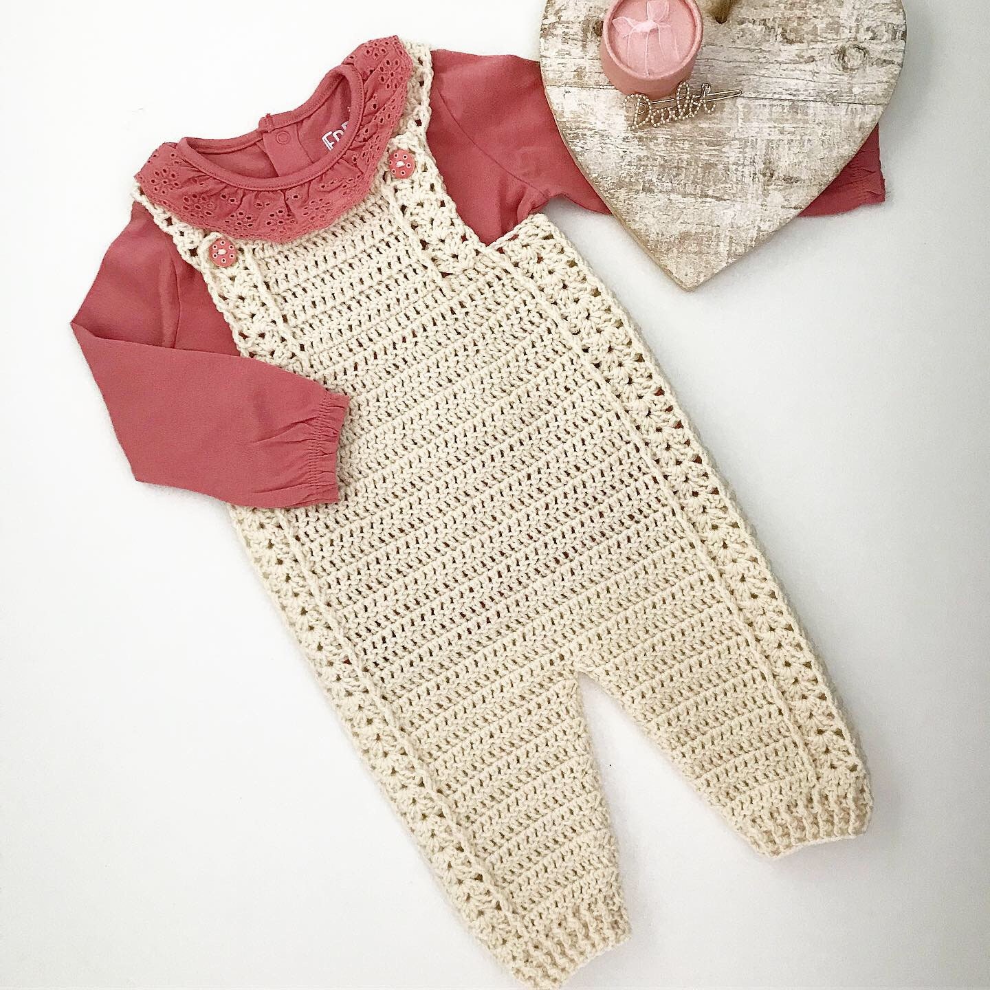 Crochet Pattern Baby Overalls Newborn to 24 Months Etsy UK