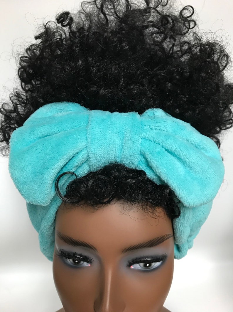 Fleece Aqua Spa Headband/Face Washing/Shower Washing/Facial Etsy