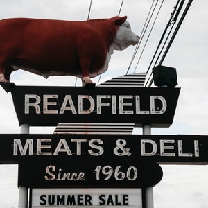 Kuh Wandkunst, Küchendeko, Metzger, Deli, Druck, Foto, Wohndekor, Bauernhaus, Vintage, Minimalistisch, Modern, Neon Schild, Texas