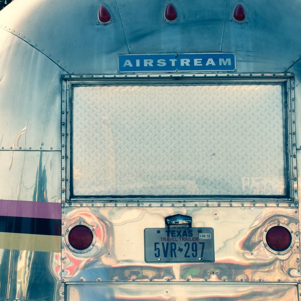 Airstream Texas Print, Airstream Wall Art, Pink Texas Art, Texas License Plate, Airstream, Photography, Texas Wall Art, Home Decor, Gift