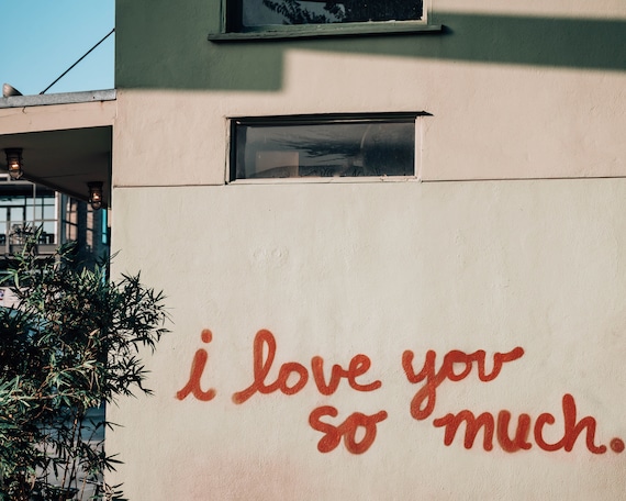 I Love You So Much Austin Wall Art Print Texas Photography Etsy