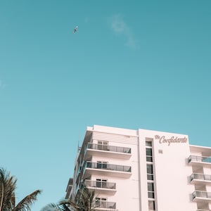 Art Deco Print, Miami Beach Wall Art, South Beach Decor, The Confidante Hotel, Photography Print, Mid-Century Modern, Ocean Print, Florida