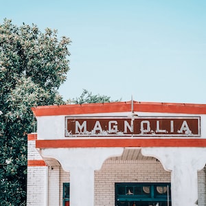 Magnolia Homes, Farmhouse Decor, Gaines Photography, Texas Home Decor, Waco Print, Magnolia Wall Art, Vintage Texas Art, Fixer Upper