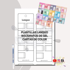 Plantilla universal - Carta de color