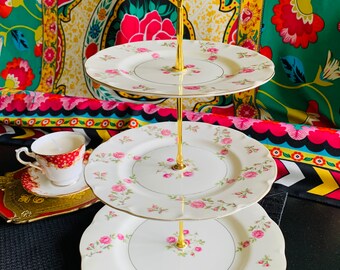 Tiered Plate Stand Etsy