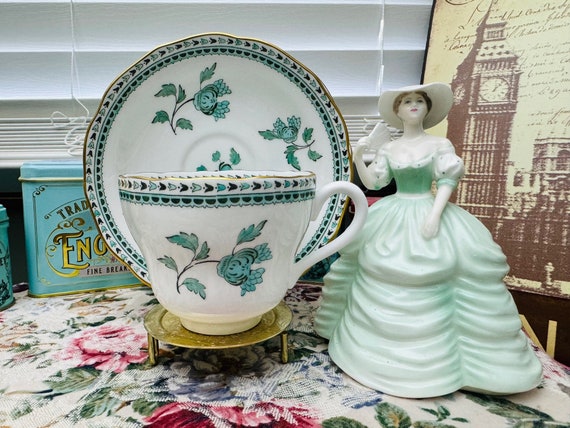 Vintage 1960s Spode English Bone China Duo/trio - Darlington - Etsy
