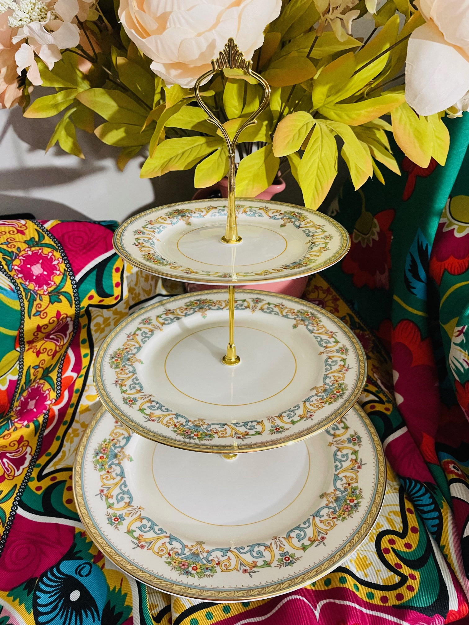 Aynsley cake plate - Etsy 日本