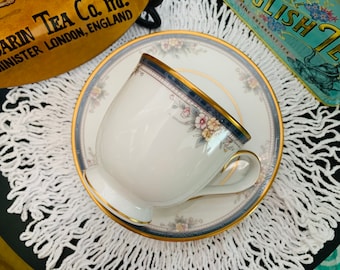 Vintage 1990s Noritake Porcelain Duo - Ontario