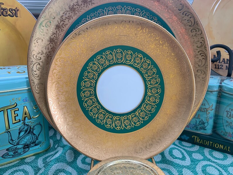 Vintage 1960s Eberthal Bavarian Porcelain Trio