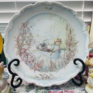 Vintage 1980s Royal Doulton Wind in the Willows Plates