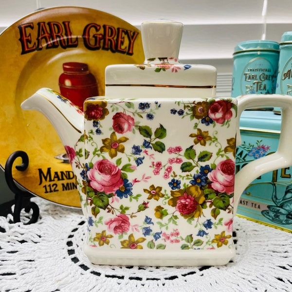 Bone China Teapot Etsy