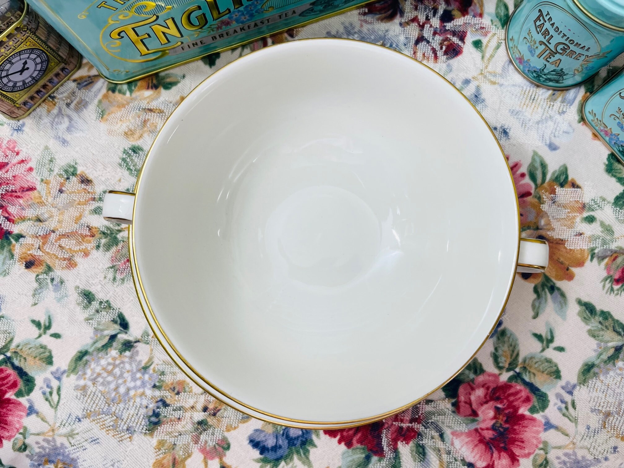 Vintage 1970s Royal Doulton English Bone China Soup Coupe - Larchmont ...