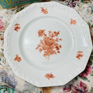 Vintage 1960s Rosenthal Bone China Salad Plate - Monticello Maria