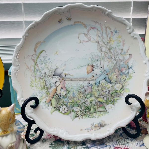 Vintage 1980s Royal Doulton Wind in the Willows Plates