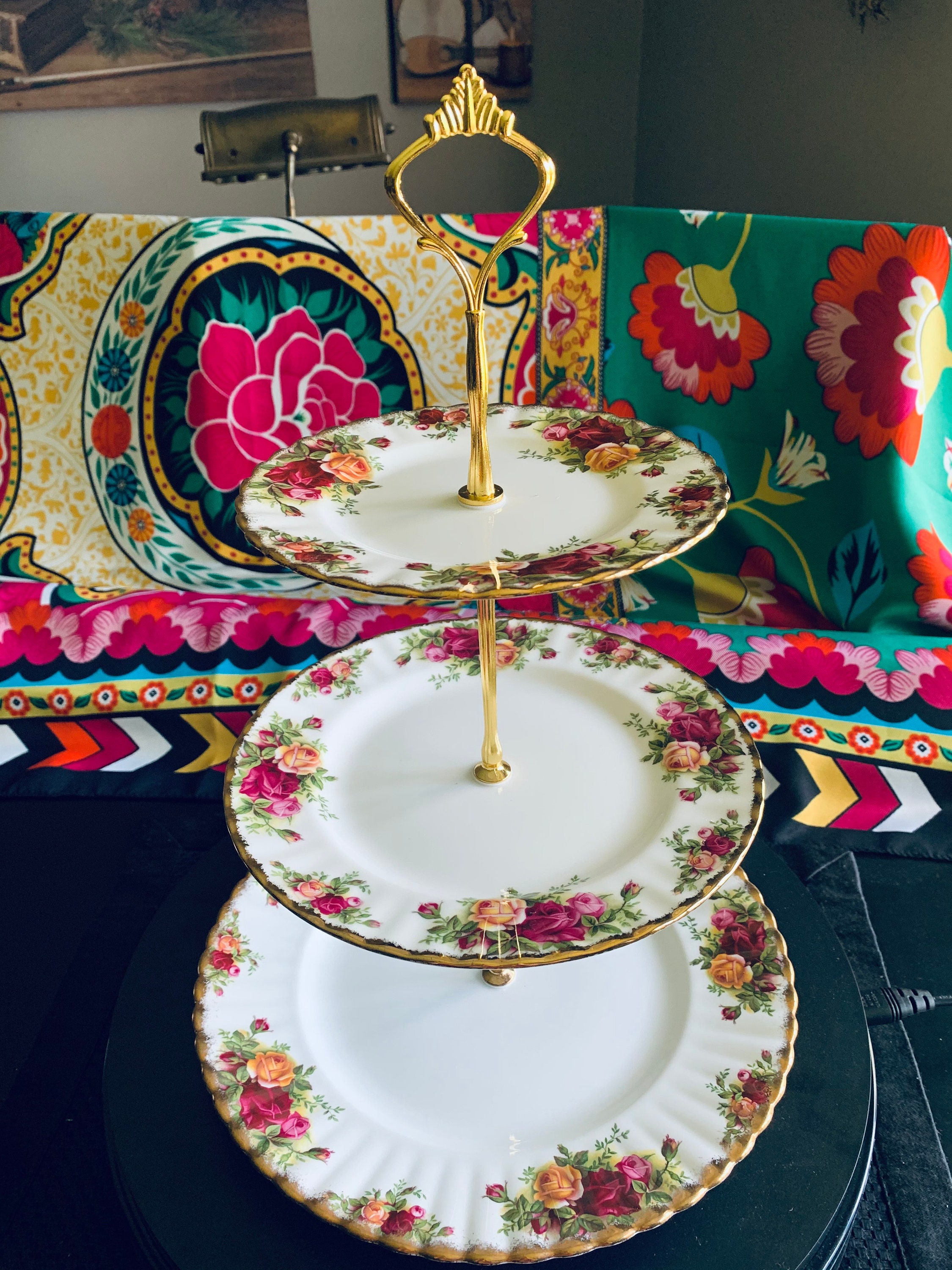 【超貴重】ロイヤルアルバート　ケーキスタンド 楽天市場】ロイヤルアルバート ケーキスタンド 3段 ディスプレイ