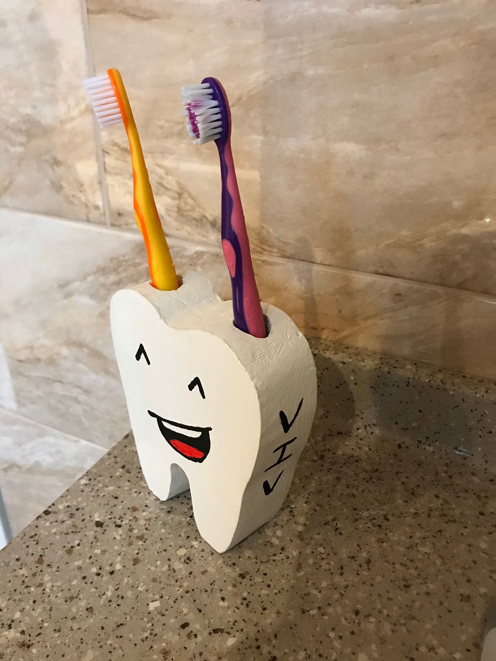 Kids Toothbrush Holder Etsy
