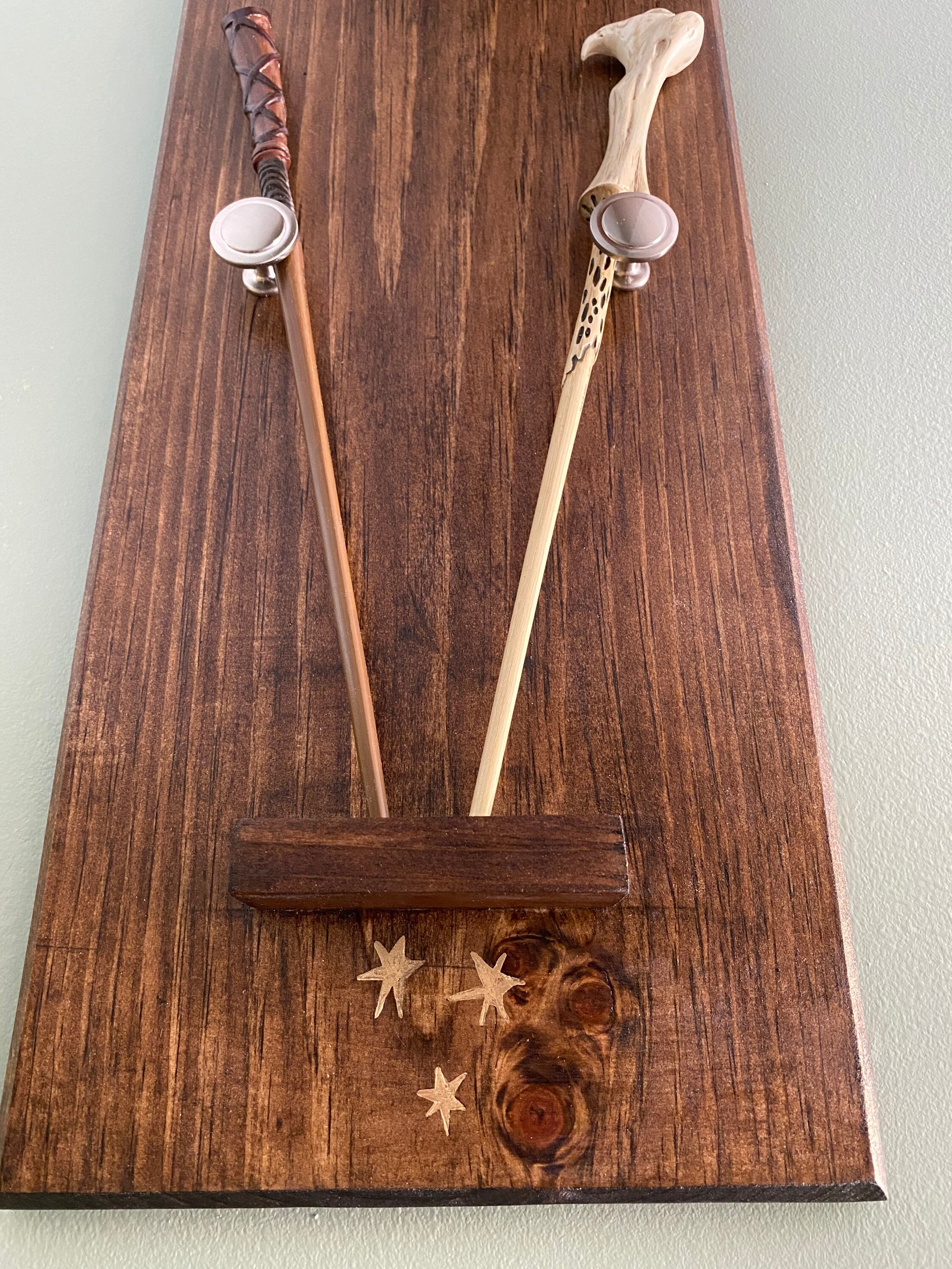 Customizable Quote Wand Holder Wall Hanging Etsy