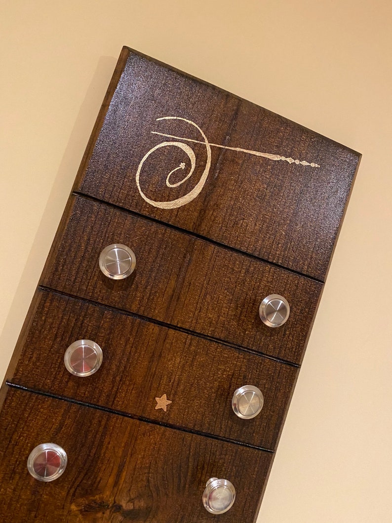 Hanging Wand Holder Etsy