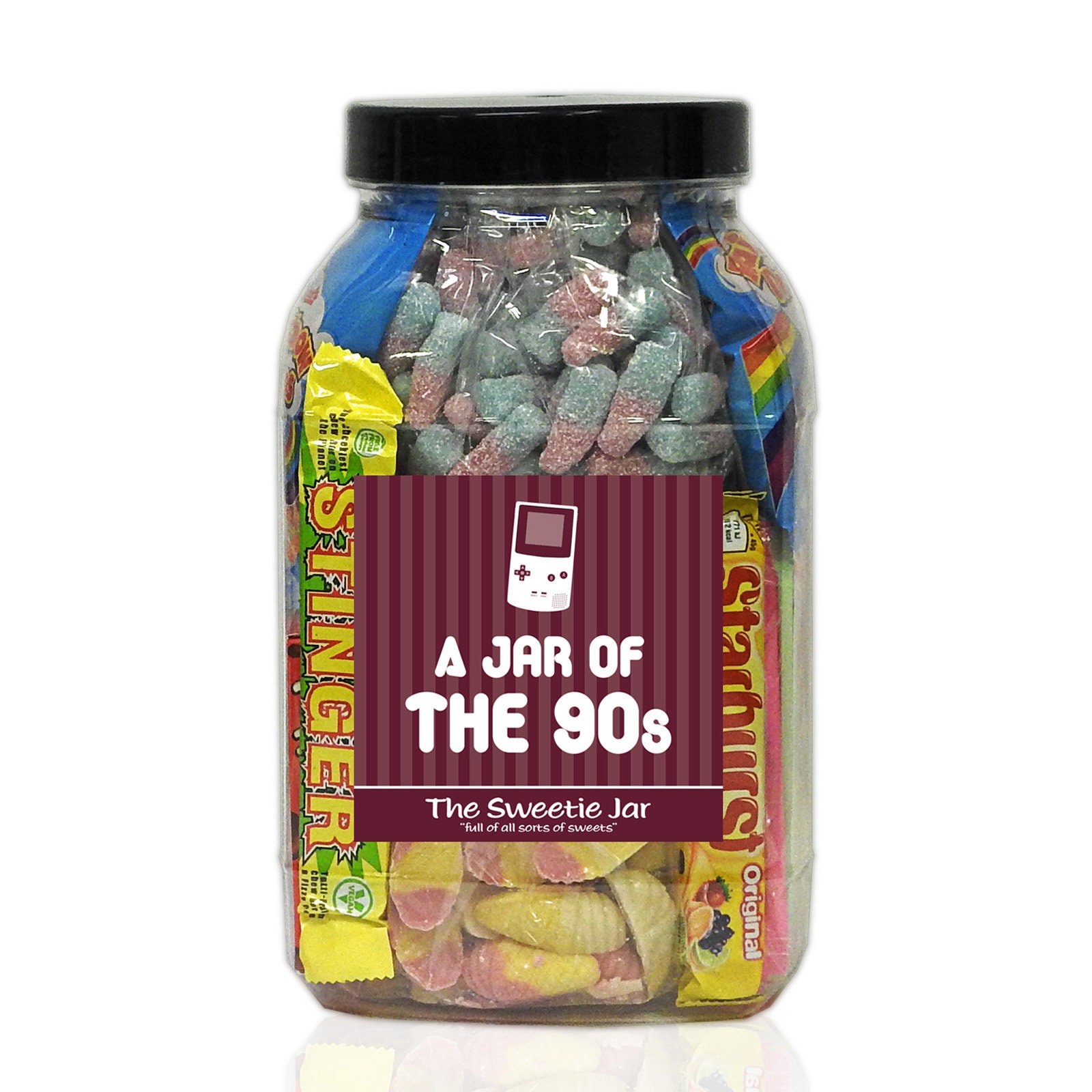 Sachet de bonbons rétro des années 90 