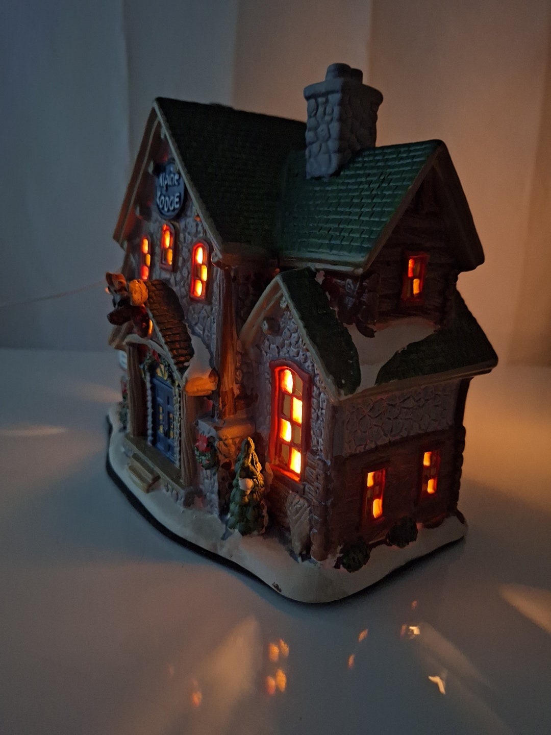 Holiday Time Christmas Village Holiday Time Village Collectibles Alpine