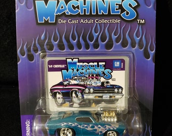 2002 Muscle Machine 69 Chevelle: schaal 1:64