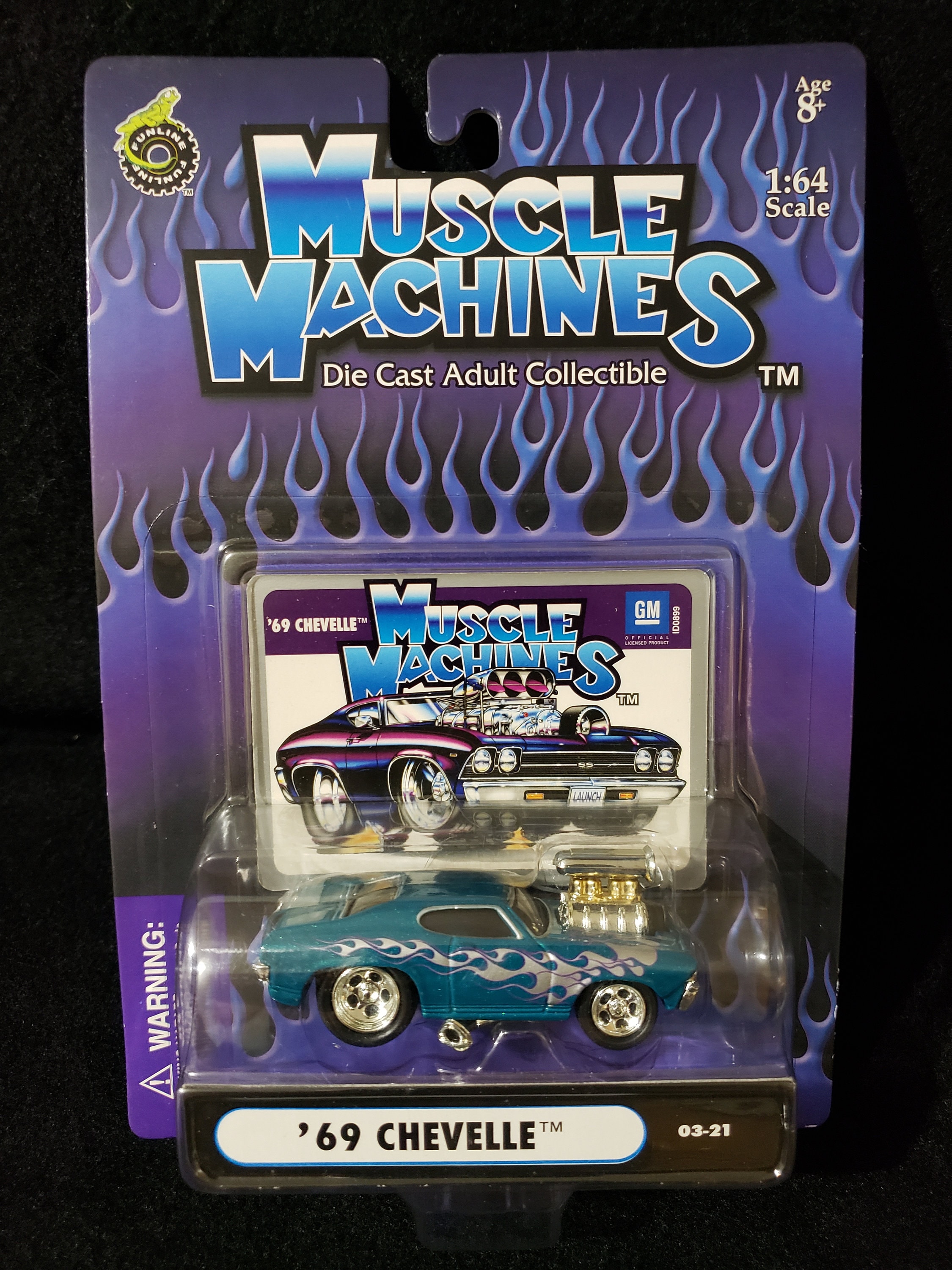 2002 Muscle Machine 69 Chevelle 1:64 Scale - Etsy