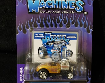 Ford Roadster Muscle Machine 32 del año 2002, coche a escala 1:64