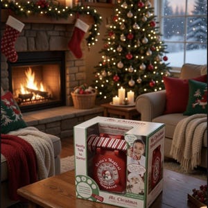 Mr Christmas Talking Magical Santa Claus Corded Telephone Telemania Push Button Rotary Phone Talk To Santa 60 min Talk Time Included NIB New