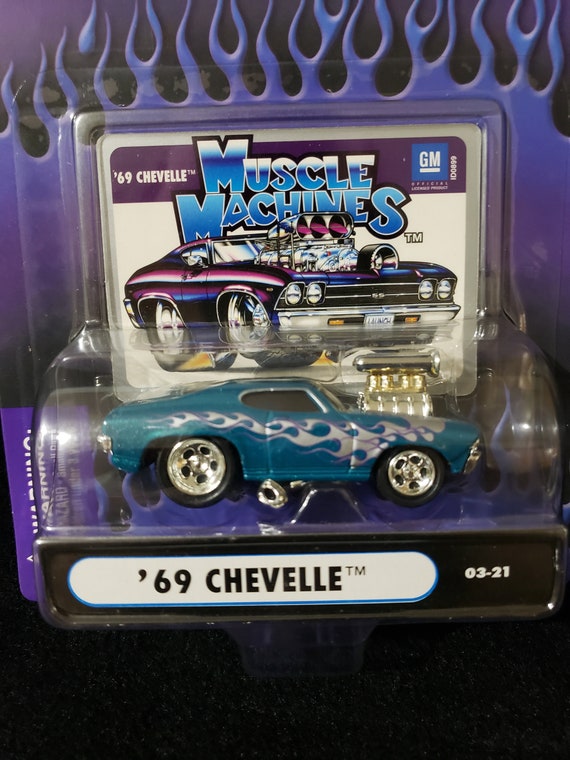 2002 Muscle Machine 69 Chevelle 1:64 Scale - Etsy