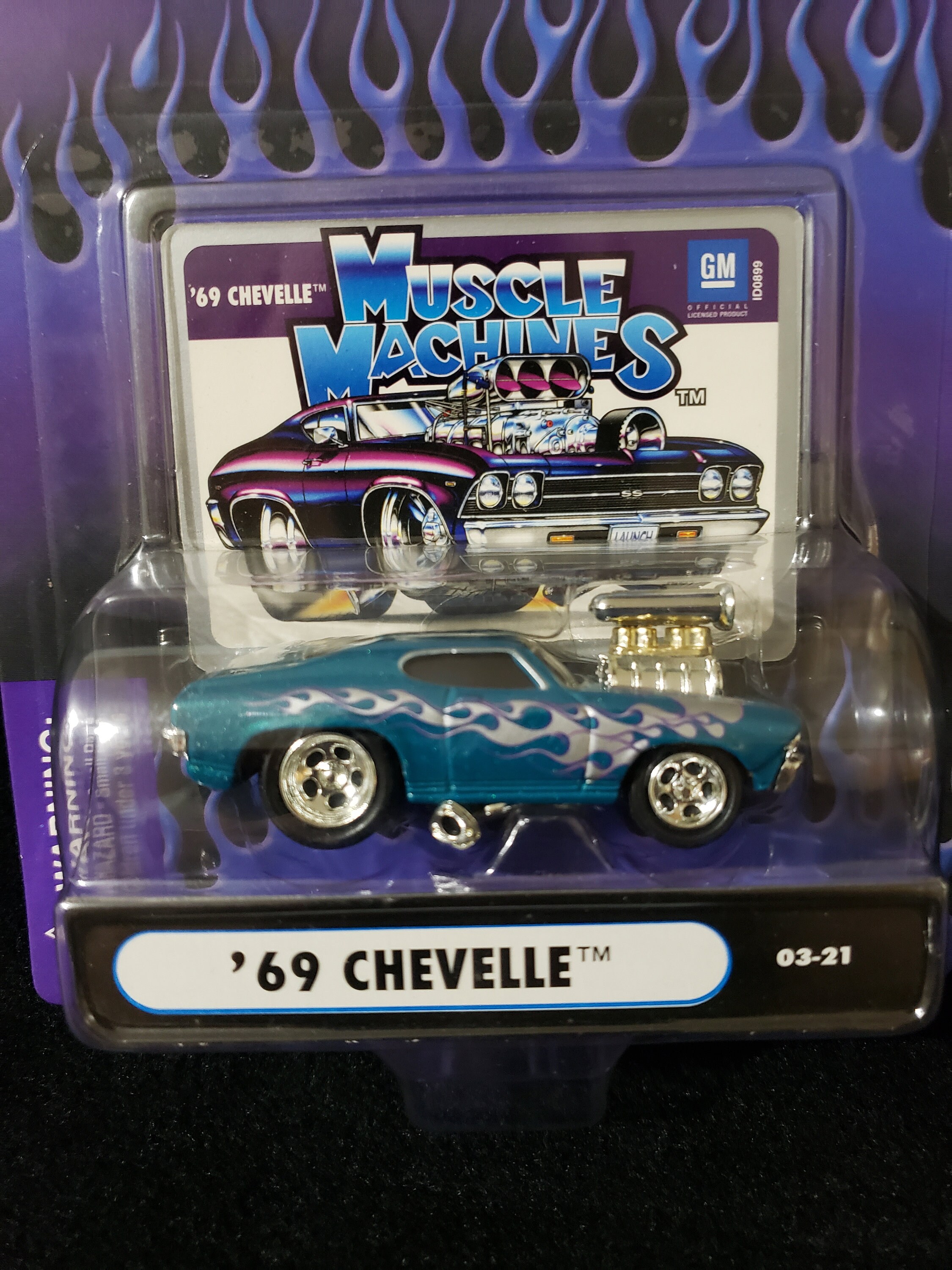 2002 Muscle Machine 69 Chevelle 1:64 Scale - Etsy