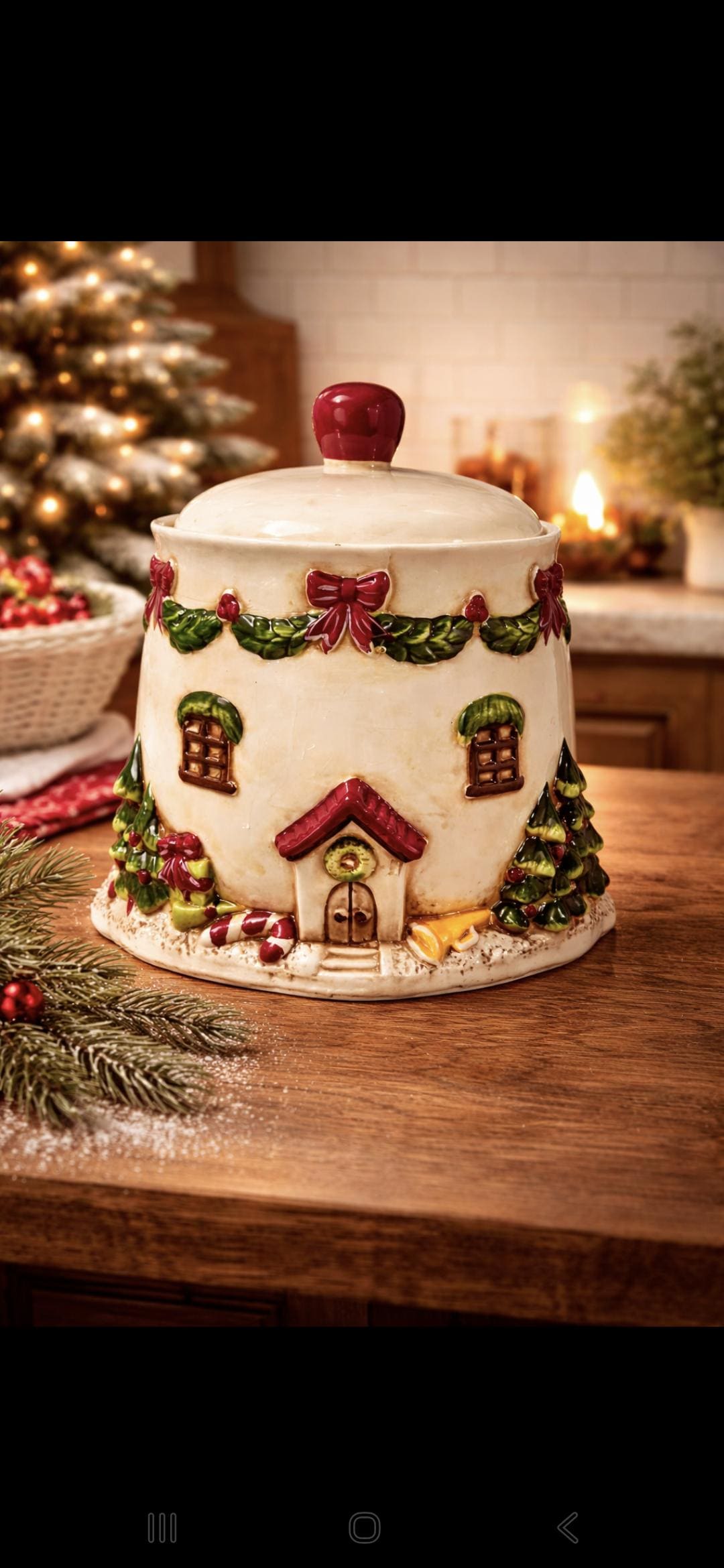Old Santa Cookie Jar - Etsy