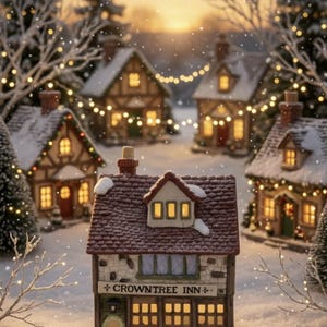 Dickens Christmas Village 1984 - Etsy
