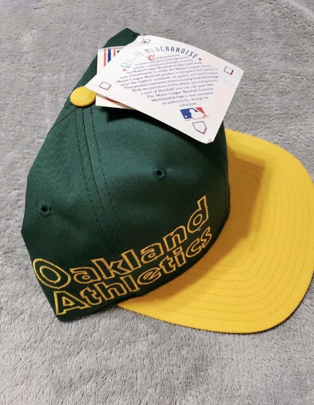 Oakland Athletics Vintage Deadstock LOGO 7 Snapback Hat/cap MLB