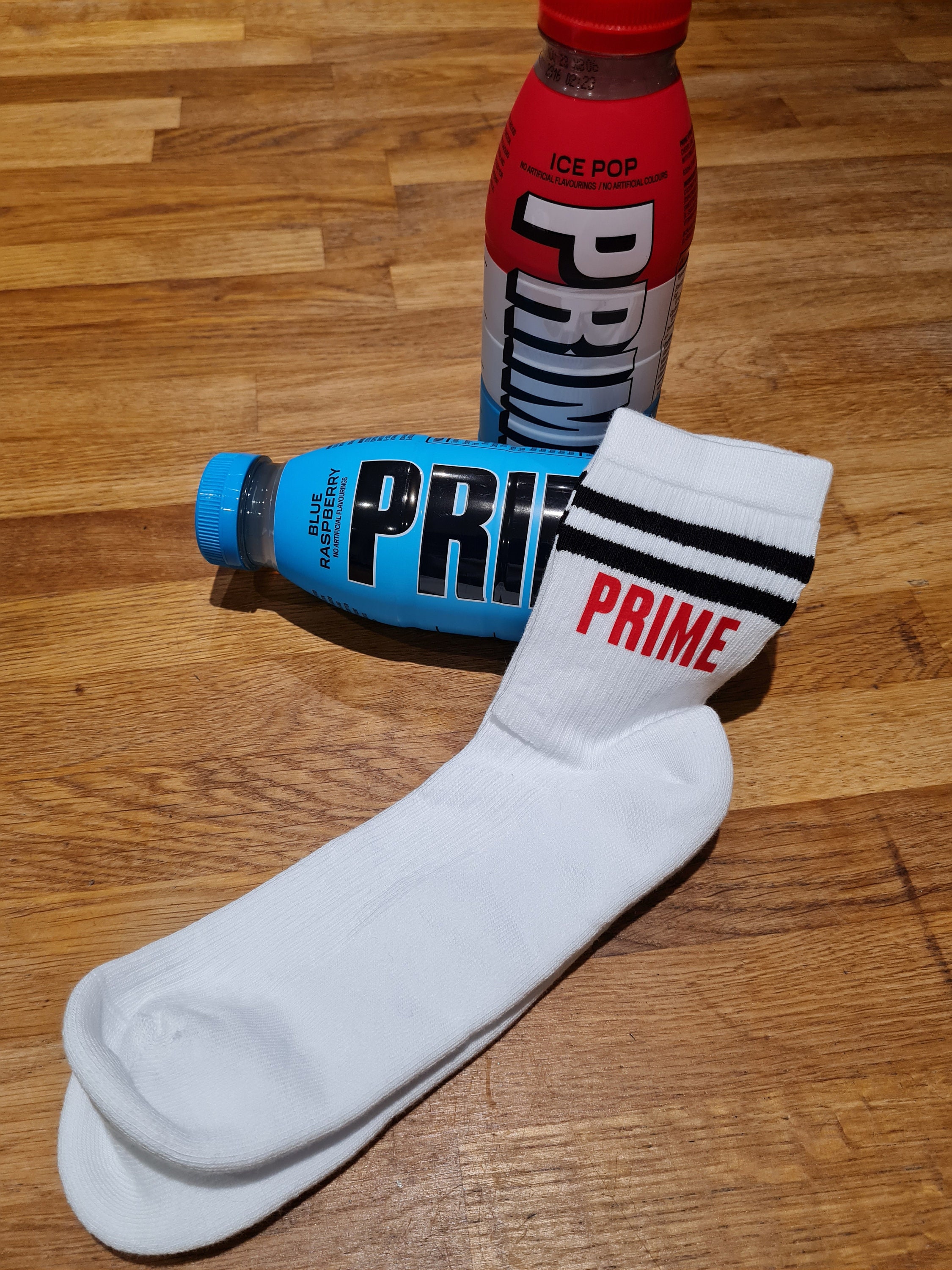 Prime Hydration Inspired Socks. Size 46.5. New. Choice of Etsy UK